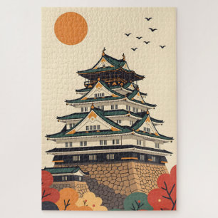Puzzle Château de Iga Ueno au Japon