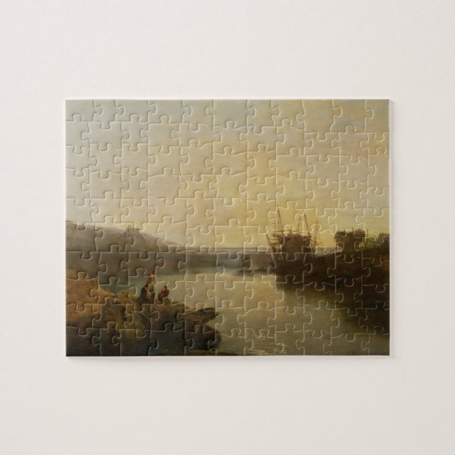 Puzzle Château de Joseph Mallord William Turner | (Horizontal)