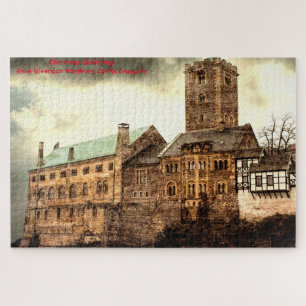 Puzzle Château de la Wartburg à Eisenach en Allemagne. Pu