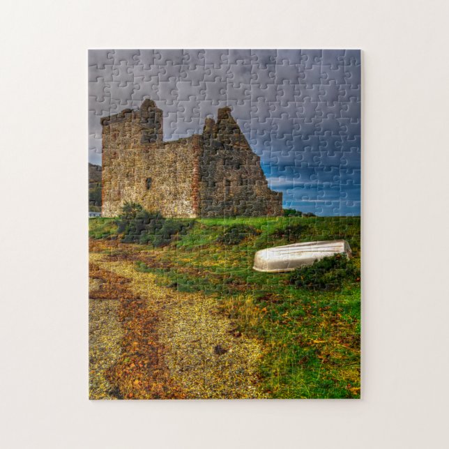 Puzzle Château de Lochranza, île de casse-tête d'Arran (Vertical)