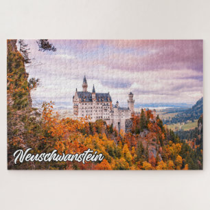 Puzzle Château De Neuschwanstein, Allemagne, Automne