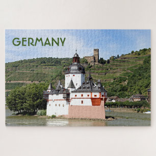 Puzzle Château de Pfalzgrafenstein, Rhin, Allemagne 3