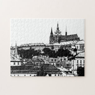 Puzzle Château de Prague et Cathédrale Saint-Vitus, Czech