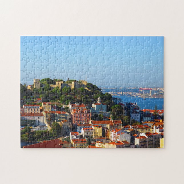 Puzzle Château de São Jorge à Lisbonne, Portugal (Horizontal)