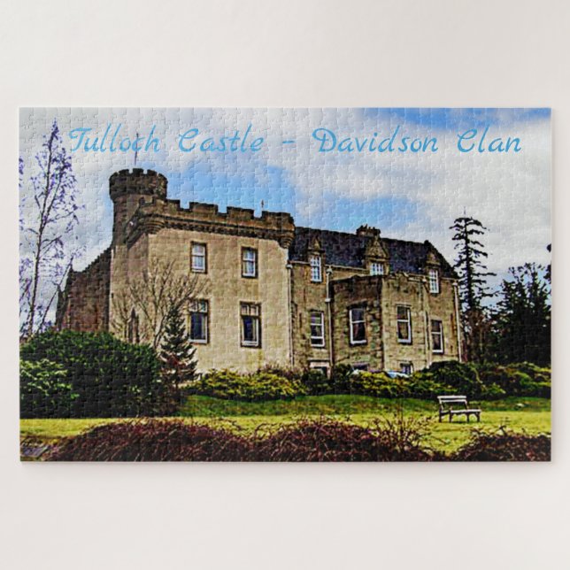 Puzzle Château de Tulloch - Davidson Clan (Horizontal)