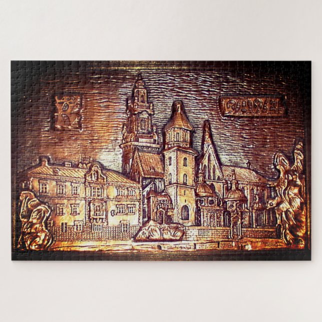 PUZZLE CHÂTEAU DE WAWEL KRAKOW POLOGNE 7 (Horizontal)
