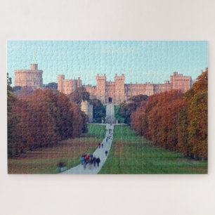 Puzzle Château de Windsor vu de Long Walk Windsor Royaume