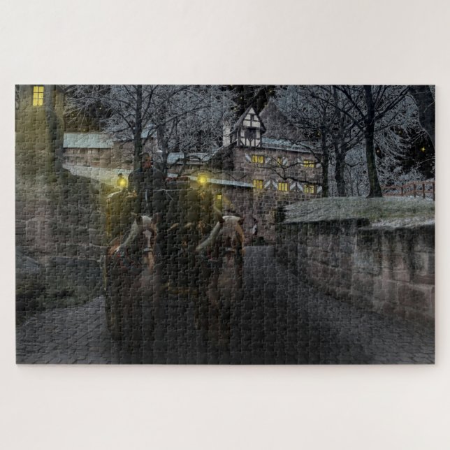 puzzle château d'hiver (Horizontal)