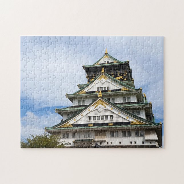 Puzzle Château d'Osaka à Osaka Japon (Horizontal)