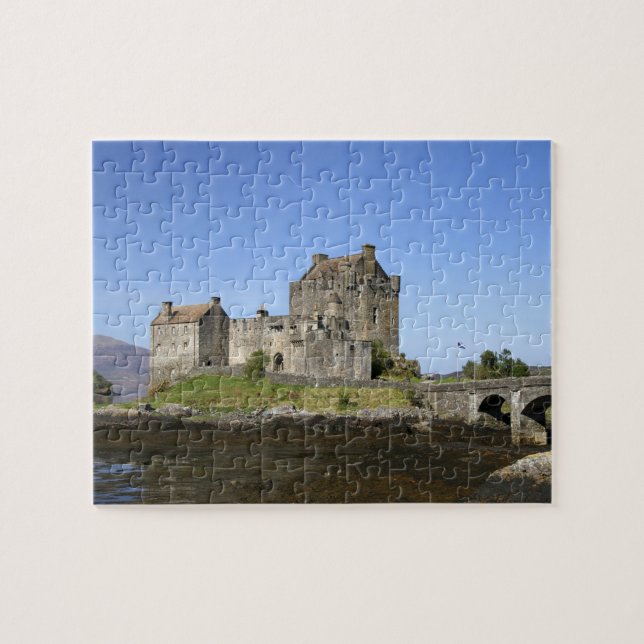 Puzzle Château Eilean Donan, Écosse. Le célèbre Eilean 3 (Horizontal)
