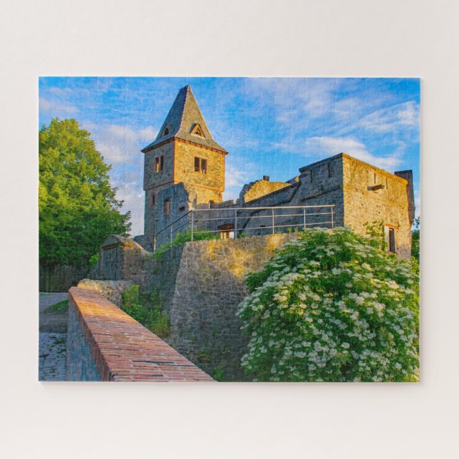 Puzzle Château Frankenstein Allemagne. (Horizontal)