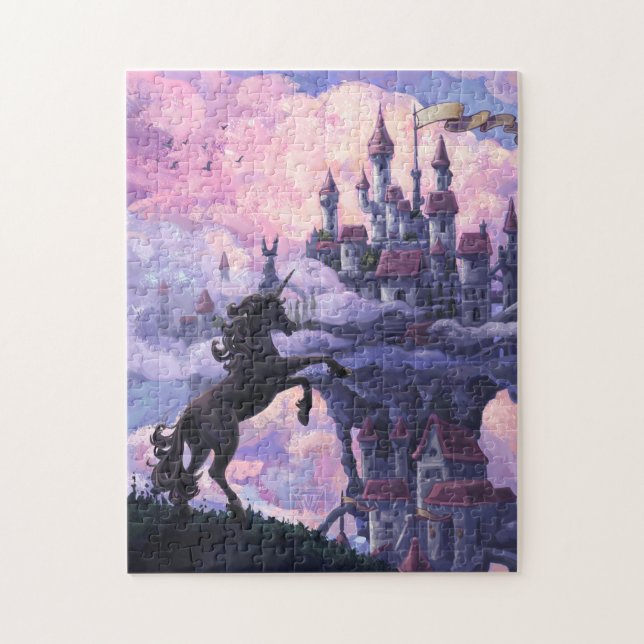Puzzle Château Licorne (Vertical)