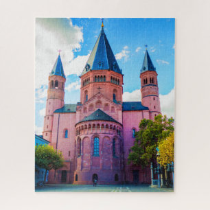 Puzzle Château Royal Blue avec nuages et ciel bleu