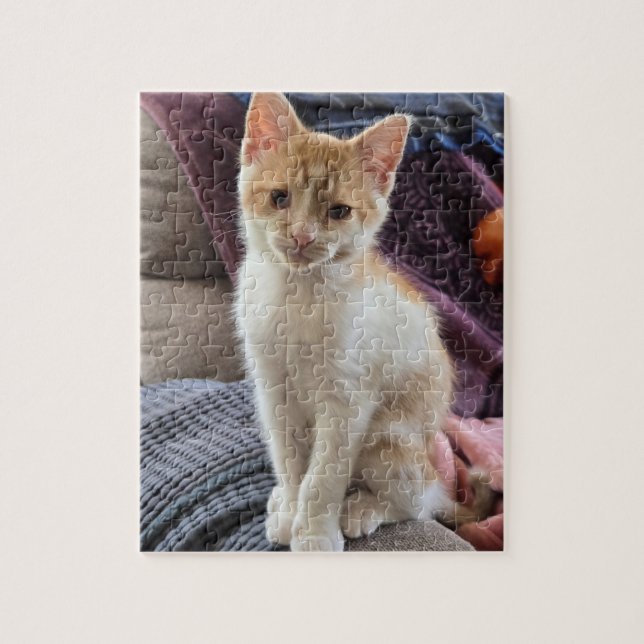 Puzzle Chaton roux (Vertical)