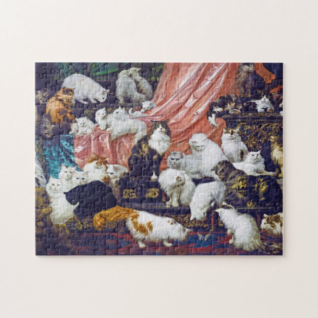 Puzzle Chats (Les Amoureux de ma femme), Carl Kahler (Horizontal)