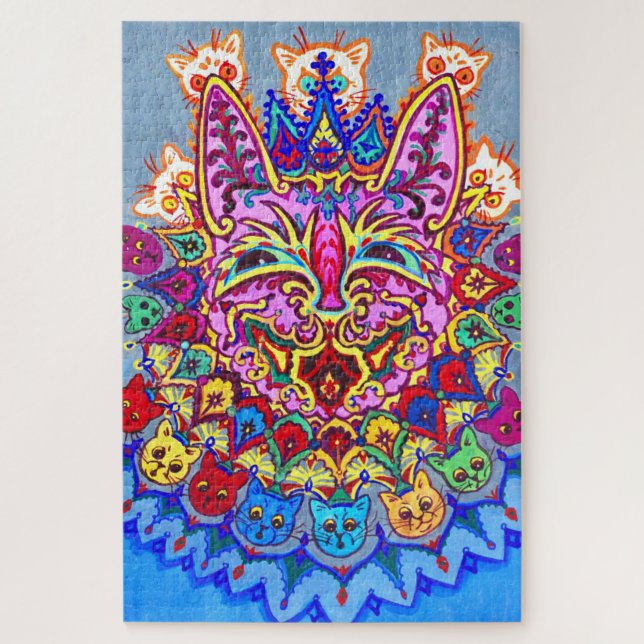 Puzzle Chats, Louis Wain (Vertical)