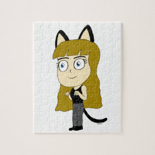 Puzzle chatte chibi