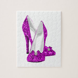 Puzzle Chaussures haute talon Stileto Parties scintillant