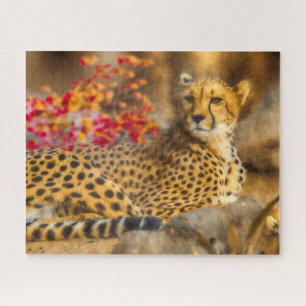 PUZZLE CHEETAH JUSTE CHILLIN