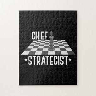Puzzle Chef des échecs stratégiques J'Ai Toujours Gagné
