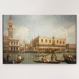 Puzzle Chef d'oeuvre de Canaletto - Vue sur San Marco Ven