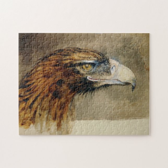 Puzzle Chef d'un aigle d'or (par John Ruskin) (Horizontal)