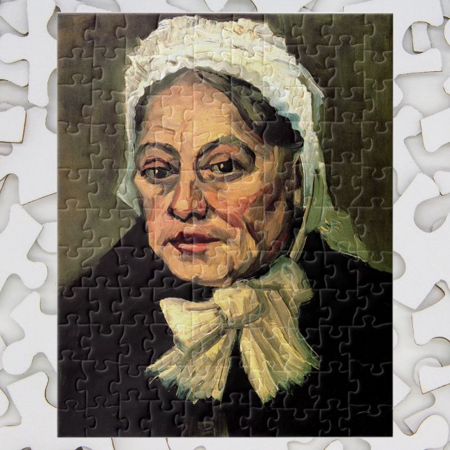 Puzzle Chef d'une vieille femme Casquette blanche par Vin (Créateur téléchargé)