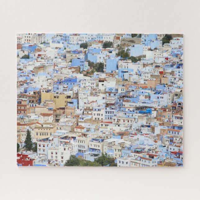 Puzzle Chefchaouen, Maroc (Horizontal)