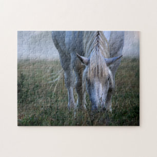 Puzzle Cheval blanc