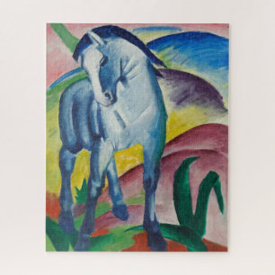 Puzzle Cheval Bleu Franz Marc Peinture
