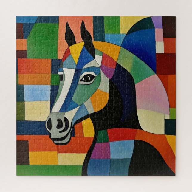 Puzzle Cheval de Couleurs (Vertical)