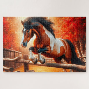 Puzzle Cheval de saut
