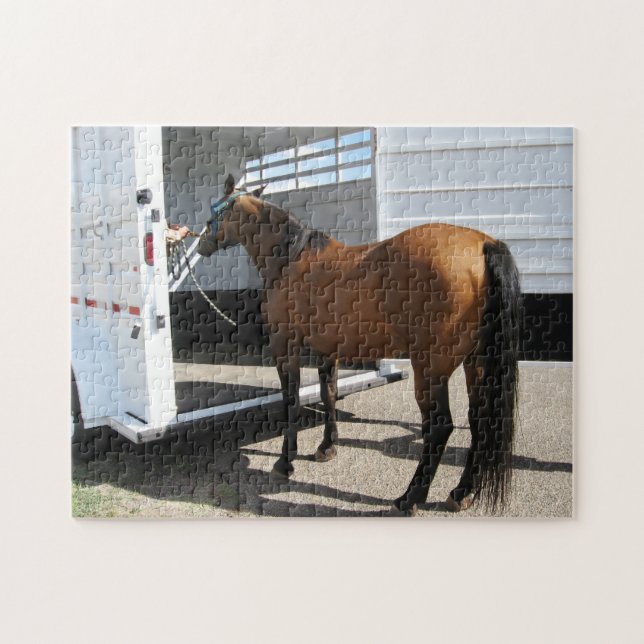 Puzzle Cheval du Tennessee et remorque de marche de (Horizontal)