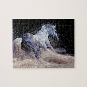 Puzzle Cheval en action - Animaux Art