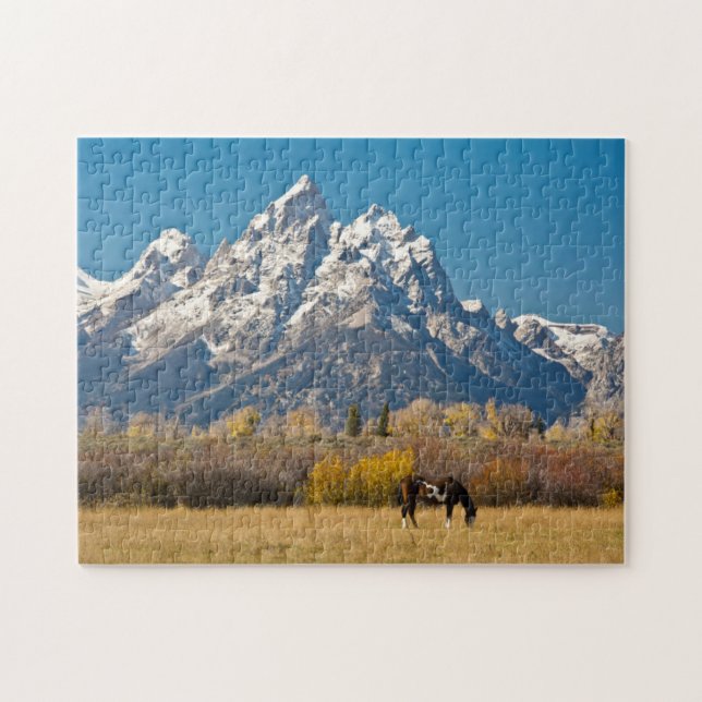 Puzzle Cheval et Grand Tetons, Moose Head Ranch (Horizontal)
