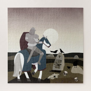 Puzzle Chevalier au Moyen Âge