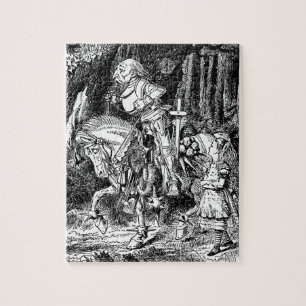 Puzzle Chevalier Blanc d'Alice au Pays des Merveilles vin