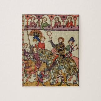 Puzzle Chevalier victorieux, XIVème siècle