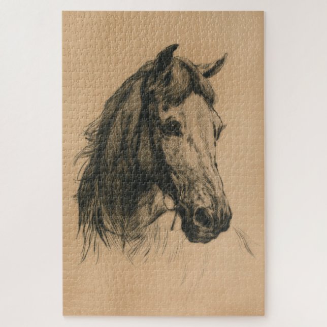 Puzzle Cheval's Head (par Heywood Hardy) (Vertical)