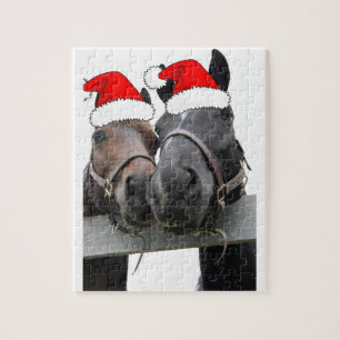 Puzzle Chevaux de Noël