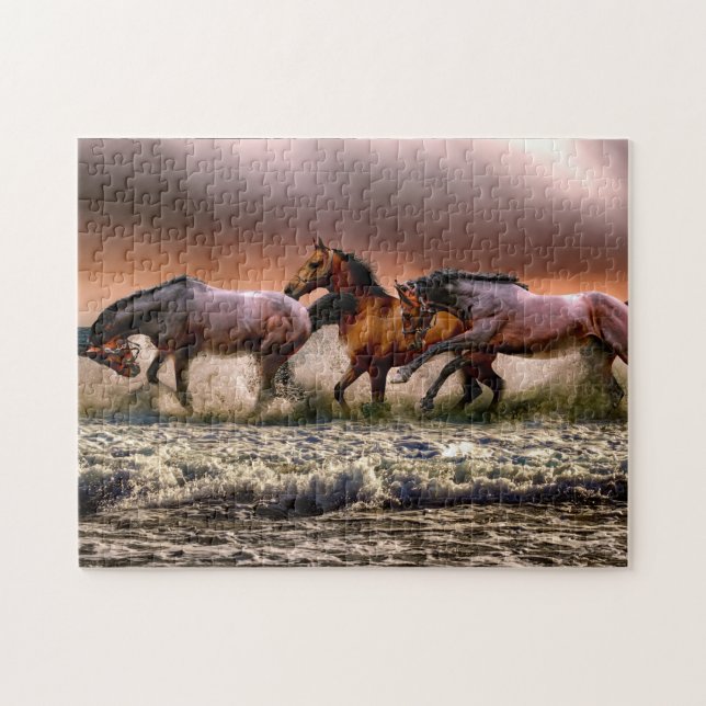 Puzzle Chevaux de patte (Horizontal)