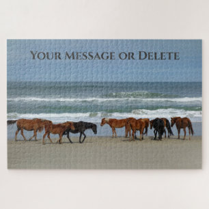 Puzzle Chevaux sauvages Banques extérieures OBX Corolla N