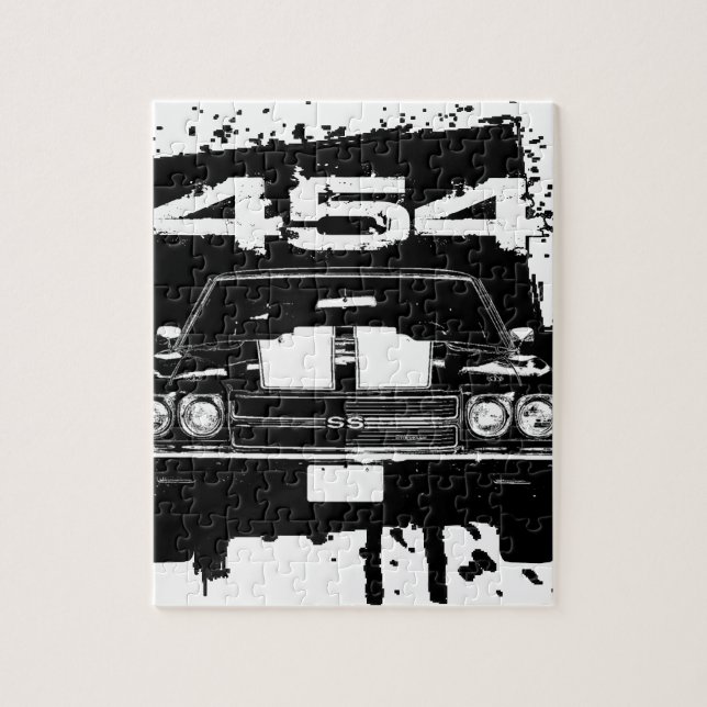 Puzzle Chevelle 454 (Vertical)