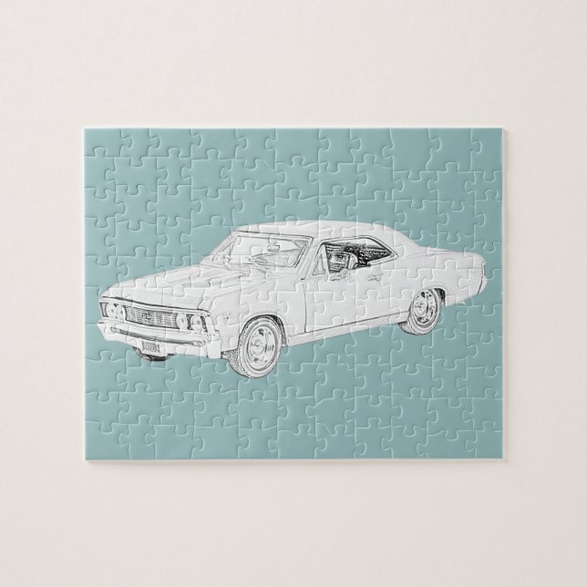 Puzzle Chevelle Chevy 1967 (Horizontal)