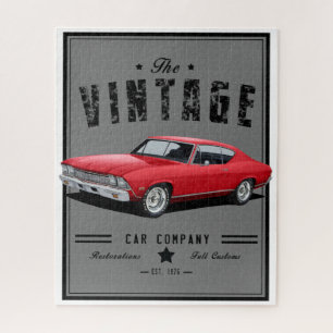 Puzzle Chevelle Vintage Car