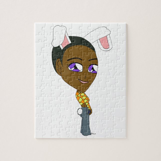 Puzzle chibi bunnygirl   (Vertical)