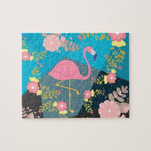 Puzzle Chic Tendance Élégant Mignon Rose Féminin Floral F