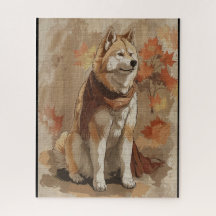 Chien Akita américain de Fairy conte book 2