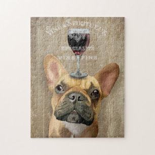 Puzzle Chien Au Vin, Chien de taule français