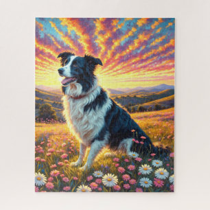 Puzzle Chien Border Collie